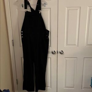 Luvamia black Jean overalls size 20-22